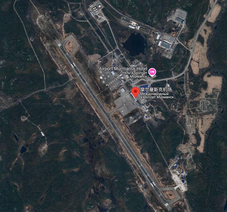 Emperor Nicholas II Murmansk Airport (Russian: Аэропо?рт Му?рманска им. Николая II or Аэропорт Мурмаши; IATA: MMK, ICAO: ULMM)